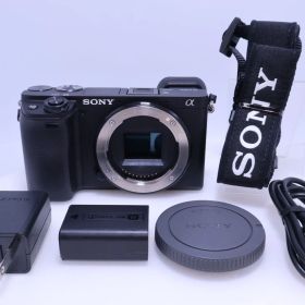【717回 ほぼ新品】SONY α6400 ボディ ブラック ILCE-6400 APS-C ミラーレス一眼カメラ