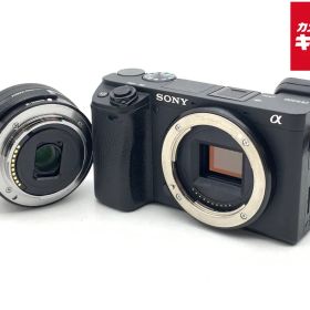 【中古】 【並品】 ソニー α6400 パワーズームレンズキット ブラック [ILCE-6400L B]