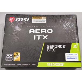 エムエスアイ(msi)のGeForce GTX 1660 SUPER AERO ITX OC 6GB(PCパーツ)