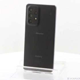 【中古】SAMSUNG(サムスン) Galaxy A53 5G 128GB オーサムブラック SC-53C docomo SIMフリー 【276-ud】