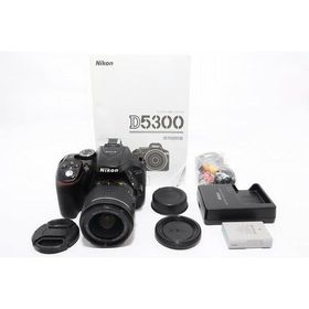 Nikon デジタル一眼レフカメラ D5300 AF-P 18-55 VR レンズキット ブラック D5300LKP18-55