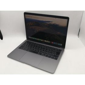 【中古】Apple MacBook Air 13インチ 256GB Touch ID搭載モデル スペースグレイ MVFJ2J/A (Mid 2019)【秋葉2号】保証期間１ヶ月【ランクB】