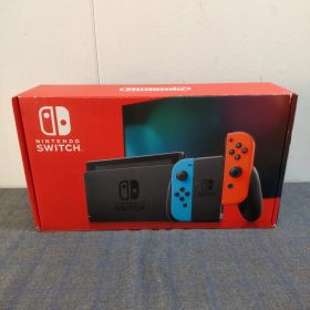 【付属品完品】Nintendo Switch ニンテンドースイッチ 任天堂 本体 ネオンブルー ネオンレッド バッテリー強化版 HAC-001(-01) L2000