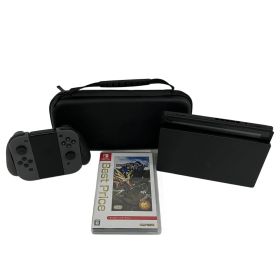 Nintendo Switch HAC-001 グレー ニンテンドースイッチ モンハンライズ セット 2021年製 ゲーム 中古 B11051787