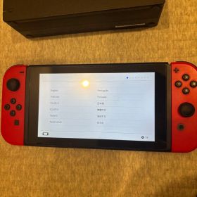 初期型Nintendo Switch マリオver64GB 赤/黒 本体