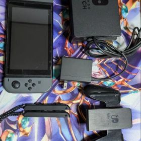 【動作確認済】Nintendo Switch ブラック本体フルセット