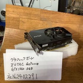 ZOTAC GeForce グラフィックボード GTX 1060 3GB 中古品外し後未確認です現状渡し品です。