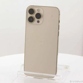 ソフマップ 〔中古品〕 iPhone13 Pro Max 256GB ゴールド MLJA3J／A SIMフリー【262】