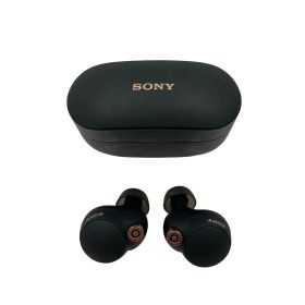 SONY ソニー ワイヤレスノイズキャンセリングイヤホン WF-1000XM4 ブラック 完全ワイヤレス【C464】
