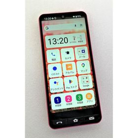 中古 SHARP BASIO active2 64GB レッド SHG12 SIMフリー ※赤ロム保証あります