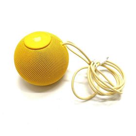 【全額返金保証】【最速発送】Apple HomePod mini イエロー A2374 美品 動作確認済