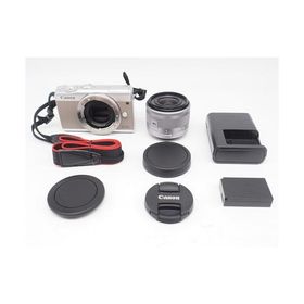 Canon ミラーレス一眼カメラ EOS M100 EF-M15-45 IS STM レンズキット(グレー) EOSM100GY1545ISSTMLK