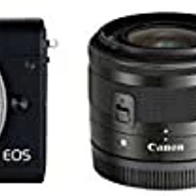 【中古】(非常に良い)Canon ミラーレス一眼カメラ EOS M100 ダブルレンズキット ブラック EOSM100BK-WLK