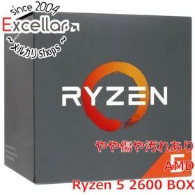 [bn:12] AMD Ryzen 5 2600 YD2600BBM6IAF 3.4GHz SocketAM4 元箱あり