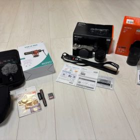 α7C ズームレンズキット、FE 55mm F1.8 ZAレンズ、他セット