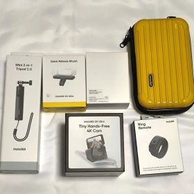 Insta360 GO ULTRA ミッドナイトブラック スナップ撮影キット