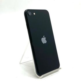 【全額返金保証】【最速発送】 iPhone SE（第3世代） 64GB ミッドナイト au 白ロム 動作確認済 91%