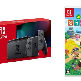 Nintendo Switch 本体 (ニンテンドースイッチ) Joy-Con(L)/(R) グレー(バッテリー持続時間が長くなったモデル)