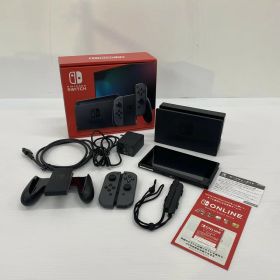 【中古品】 Nintendo Switch (2022モデル) ニンテンドースイッチ Joy-Con(L)/(R) ホワイト ゲームハード 家庭用ゲーム機 034-250914-ts-4-tei カラー：グレー 万代Net店