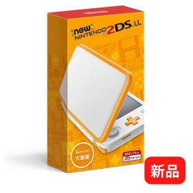 【未使用】【在庫残1】【安心保証】ニンテンドー 任天堂 Nintendo New2DSLL New2DS 2DS LL ホワイト × オレンジ 白 orange ゲーム ゲーム機 レトロ 本体 未使用 【レビューキャンペーン実施中】