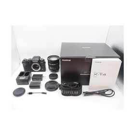 富士フイルム(FUJIFILM) ミラーレス一眼カメラ X-T4レンズキット ブラック X-T4LK-1680-B