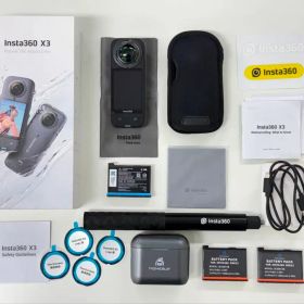Insta360 X3 本体 + 付属品一式セット