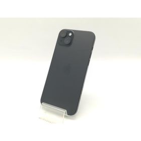 【中古】Apple 海外版 【SIMフリー】 iPhone 15 Plus 128GB ブラック【秋葉4号】保証期間１ヶ月【ランクC】