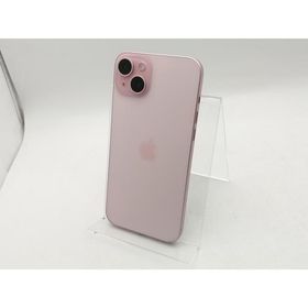 【中古】Apple 楽天モバイル 【SIMフリー】 iPhone 15 Plus 128GB ピンク MU093J/A【千葉】保証期間１ヶ月【ランクB】