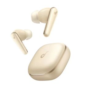 Anker Soundcore Liberty 5（Bluetooth 5.4）完全ワイヤレスイヤホン/ウルトラノイズキャンセリング 3.5 / 3Dオーディオ / Dolby Audio対応/ワイヤレス充電/マルチポイント接続/外音取り込み / 最大48時間再生 / ハイレゾ / IP55 防塵・防水規格/PSE技術基準適合シャンパンゴ