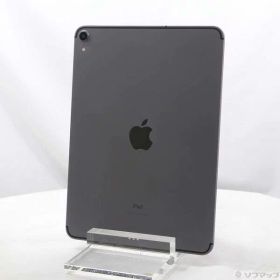 【中古】Apple(アップル) iPad Pro 11インチ 256GB スペースグレイ MU102J／A SIMフリー 【269-ud】