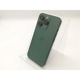 【中古】Apple docomo 【SIMフリー】 iPhone 13 Pro 128GB アルパイングリーン MNDX3J/A【川崎】保証期間1ヶ月【ランクC】