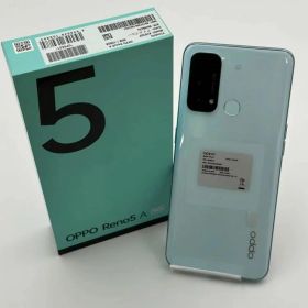 【中古】OPPO Reno5 A 128GB アイスブルー A101OP Y!mobile版SIMフリー 美