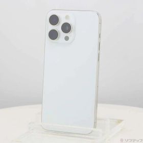 【中古】Apple(アップル) iPhone15 Pro Max 1TB ホワイトチタニウム MU703J／A SIMフリー 【377-ud】