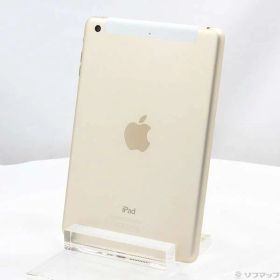 【中古】Apple(アップル) iPad mini 3 128GB ゴールド MGYU2J／A docomo 【344-ud】