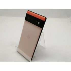 【中古】Google au 【SIMフリー】 Pixel 6 カインダコーラル 8GB 128GB GR1YH【宇田川】保証期間1ヶ月【ランクC】