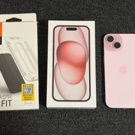 iPhone15 ピンク 128GB おまけ付き バッテリー83%