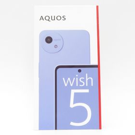 アクオス(AQUOS)のシャープ AQUOS (アクオス) Androidスマホ SHARP AQUOS wish5 SH-M32 ミソラ SIMフリー未開封 未使用品【中古】(スマートフォン本体)