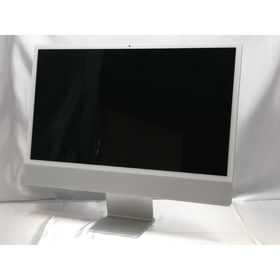【中古】Apple iMac 24インチ 4.5K Retinaディスプレイ M3(CPU:8C/GPU:10C) 8GB/256GB シルバー MQRJ3J/A (M3・2023)【ECセンター】保証期間１ヶ月【ランクB】