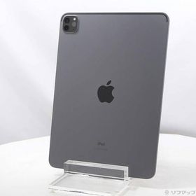 〔中古〕Apple(アップル) iPad Pro 11インチ 第3世代 256GB スペースグレイ MHQU3J／A Wi-Fi〔196-ud〕