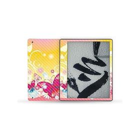 MightySkins Carbon Fiber Skin Compatible with Kindle Scribe (2022) Full Wrap - Floral Butterfly | Textured Carbon Fiber Finish | Easy to A_並行輸入