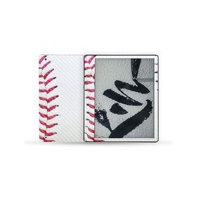 MightySkins Carbon Fiber Skin Compatible with Kindle Scribe (2022) Full Wrap - Baseball Closeup | Textured Carbon Fiber Finish | Easy to A_並行輸入