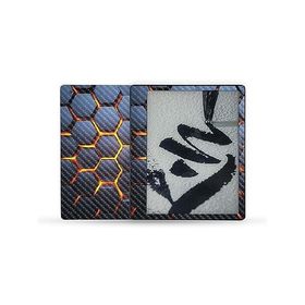 MightySkins Carbon Fiber Skin Compatible with Kindle Scribe (2022) Full Wrap - Lava Hex | Protective Textured Carbon Fiber Finish | Easy t_並行輸入