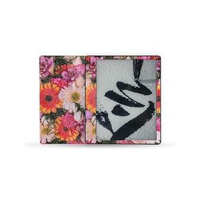 MightySkins Glossy Glitter Skin Compatible with Kindle Scribe (2022) Full Wrap - Watered Flowers | Protective High-Gloss Glitter Finish | _並行輸入