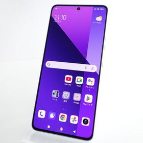 【SIMフリー】Redmi Note 13Pro 5G XIG05 オーロラパープル 利用制限○