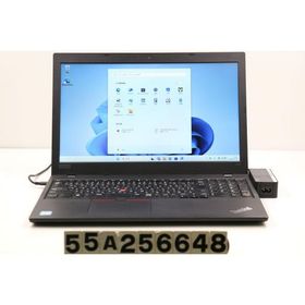 ノートパソコン Lenovo ThinkPad L590 Core i5 8265U 1.6GHz/8GB/500GB(SSD)/15.6W/FWXGA(1366x768)/Win11