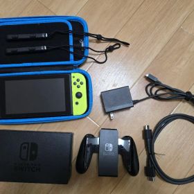 Nintendo Switch 青/黄 本体 + 付属品