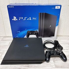 PS4 Pro 本体 箱セット 1TB ブラック Pro CUH-7000B(家庭用ゲーム機本体)