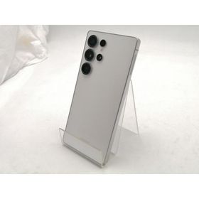 【中古】SAMSUNG 国内版 【SIMフリー】 Galaxy S25 Ultra チタニウムホワイトシルバー 12GB 256GB SM-S938Q【ECセンター】保証期間１ヶ月【ランクA】