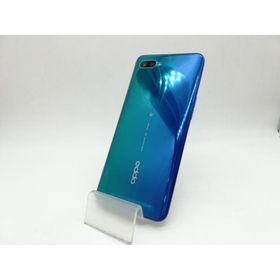 【中古】Oppo 楽天モバイル 【SIMフリー】 Reno A 6GB 128GB ブルー CPH1983【秋葉本店】保証期間１ヶ月【ランクC】