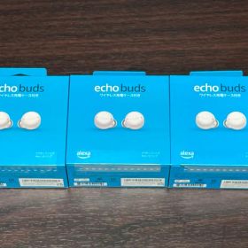 Echo Buds (エコーバッズ) 第2世代ワイヤレスイヤホン ホワイト 3個